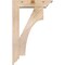 Ekena Millwork Westlake Traditional Smooth Bracket w/ Offset Brace, Douglas Fir, 5 1/2"W x 20"D x 32"H BKT0604X20X32WTL01SDF - alternate 2